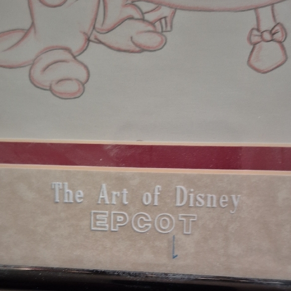 Disney Sketch Art with Snow White in Black Frame - Picture 6 of 7